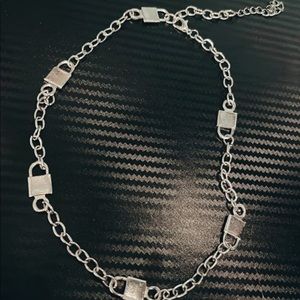 Lock chain necklace